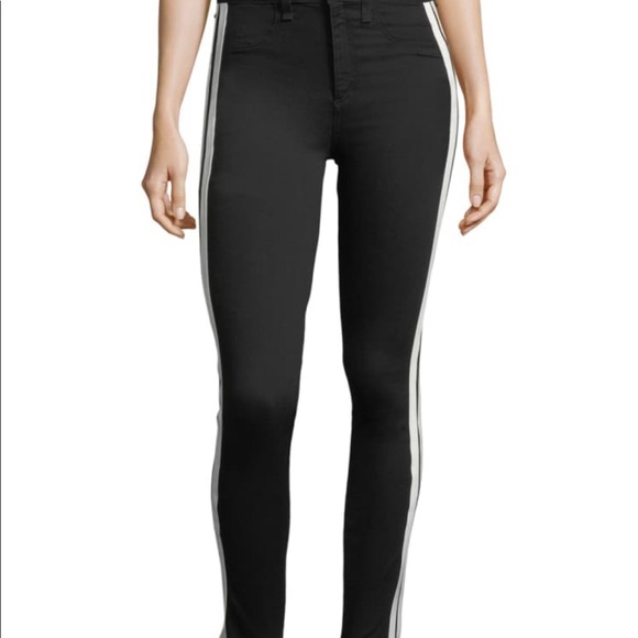 Rag and Bone Mito side striped black jeans - Picture 3 of 5